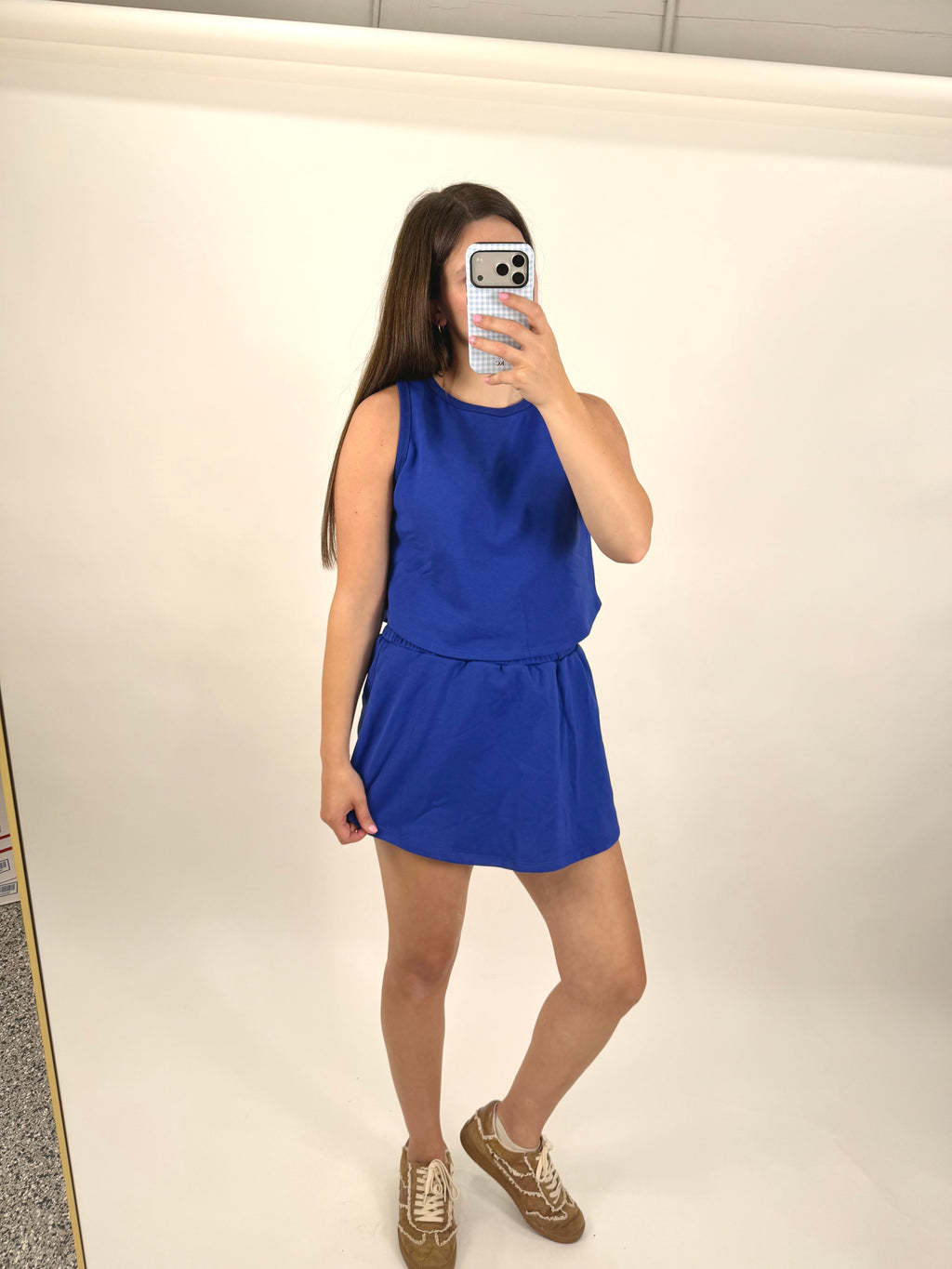 Sally Skort Set: Cobalt