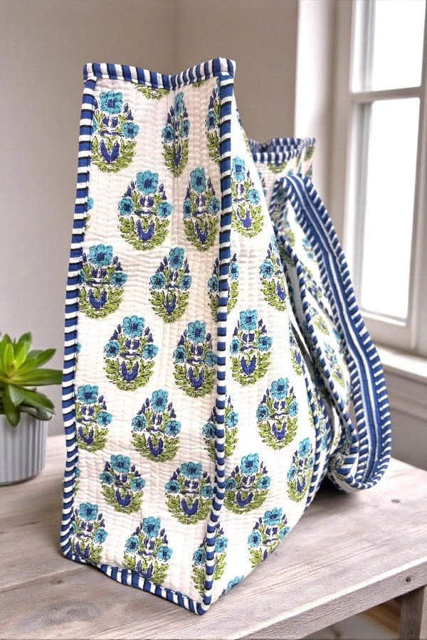 Quilted Tote Bag